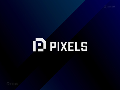 Pixels Logo || Letter P logo block logo branding design graphic design illustration letter p letter p logo logo p letter logo pexel pexels pix logo pixel pixel logo pixelated pixels pixels logo plogo typography vector