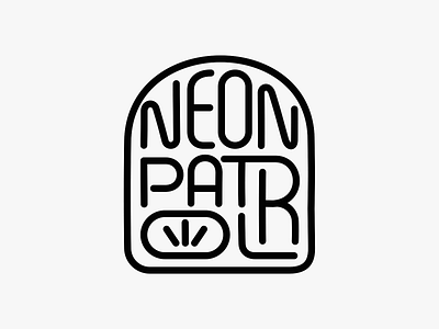 Neon Patrol 🚨 belcdesign logo logomark logotype neonpatrol outlinelogo patrykbelc typography