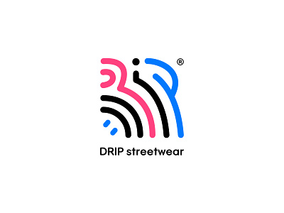 Drip - Streetwear Logo art brand branding clothing color logo freelance design graphic graphic design illustration logo logo maker streetwear t shirt