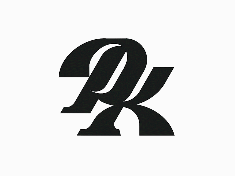 P R K moonogram logomark design by @anhdodes 3d anhdodes logo animation branding design graphic design illustration letter k logo design letter r logo design logo logo design logo designer logodesign logotype design minimalist logo minimalist logo design monogram logo design motion graphics ui