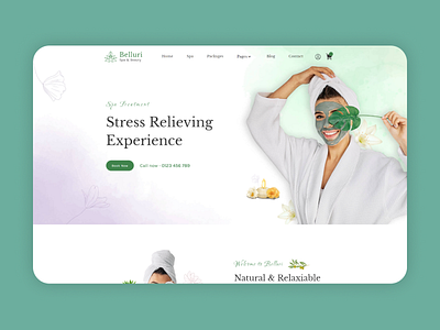 Belluri - Spa Website Template barber beauty cms ecommerce geothermal spa massage professional website salon spa spa website therapy webflow ecommerce template website webflow template wellness wellness beauty