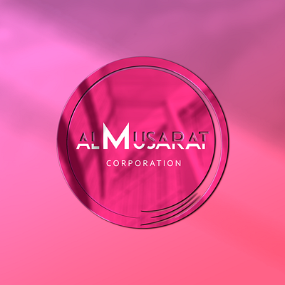 Logo: Al-Musarat Corp. 3d brandidentity branding corporation fashion graphic design iconiclogo illustration logo logodesigner typography vector