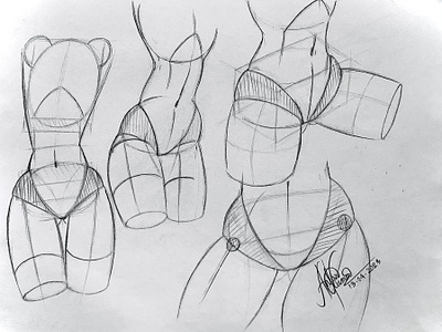 Dolce Art  Body shape drawing, Cartoon body, Art reference