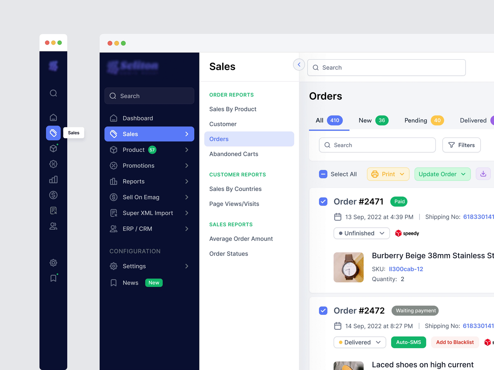  Application Sidebar Navigation by Musemind SaaS for
