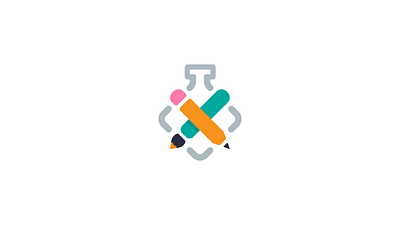 ArtChem art branding chemistry design graphic design lab logo minimal modern science vector