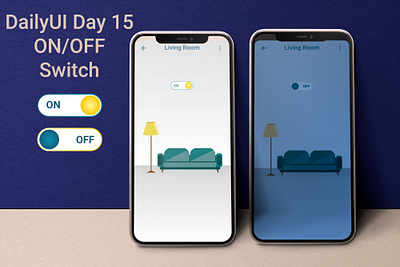 Daily UI day 15 ( ON-OFF switch ) 015 dailyui day15 ui uidesign