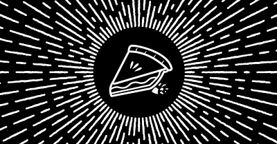 Krumbs branding food logo pie sandwhich