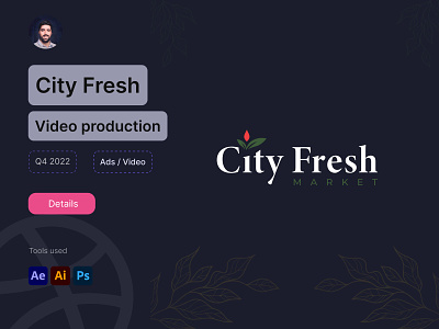 City Fresh sponsor video ad animation marketing video video production