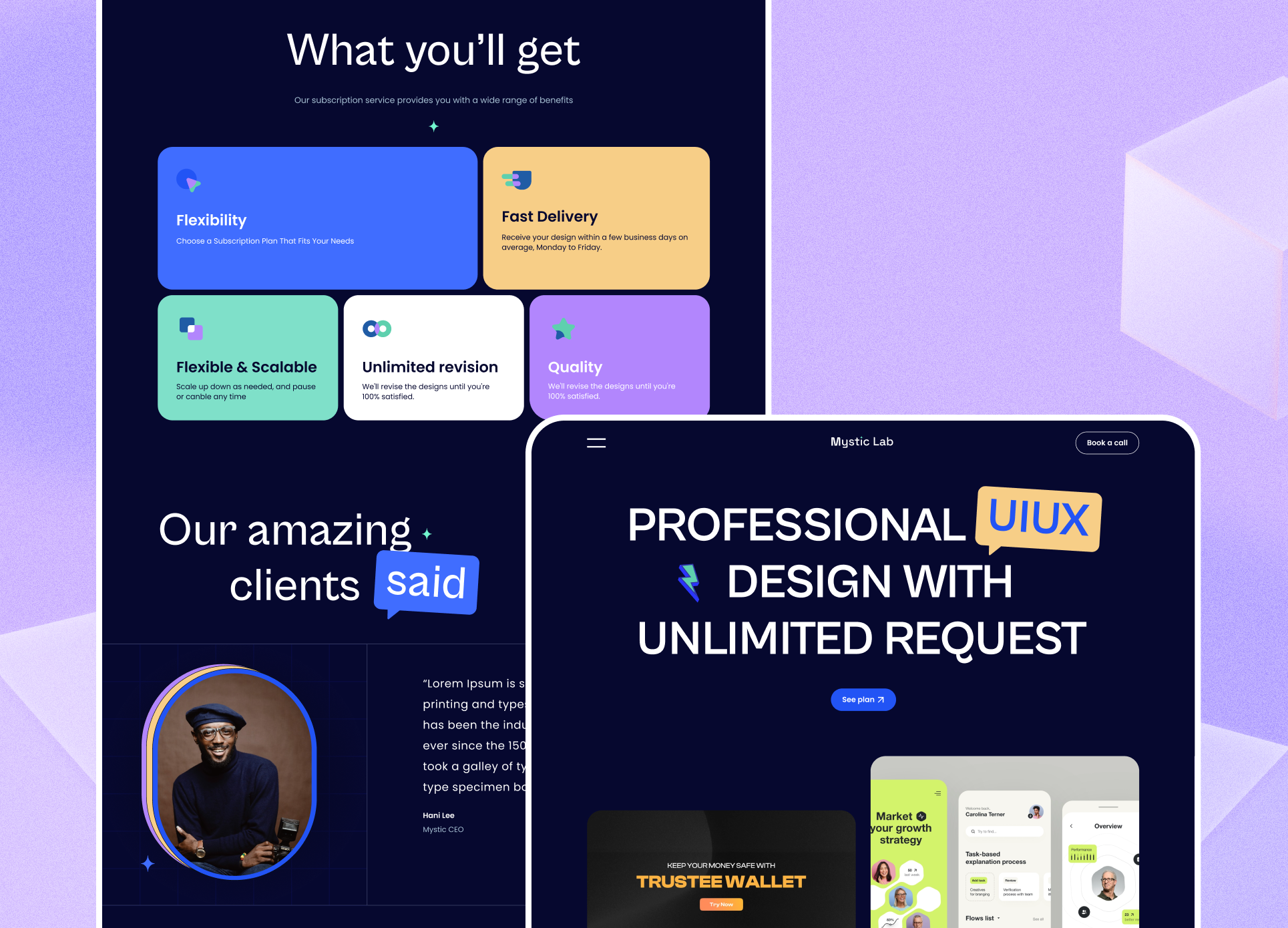 Mystic lab website app branding colorful creative design illustration logo typography ui ui concept ui design uiux ux vector web design website