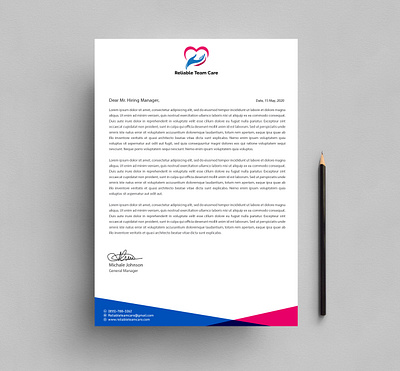 Simple Letterhead Design for My Client, a4 letterhead brand identity branding branding design company proposal corporate design creative design design designpark14 fiverr graphic design letterhead letterhead design letterhead designers letterhead template logo ms word stationery vector word template