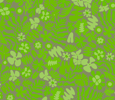 floral pattern design draw fashion floral graphic design green hippie illustration joyful painting pattern print spring summer