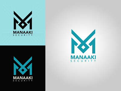 Manaaki Security | Logo Design | Brand Identity branding design graphic design graphicdesign illustration logo logo design vector