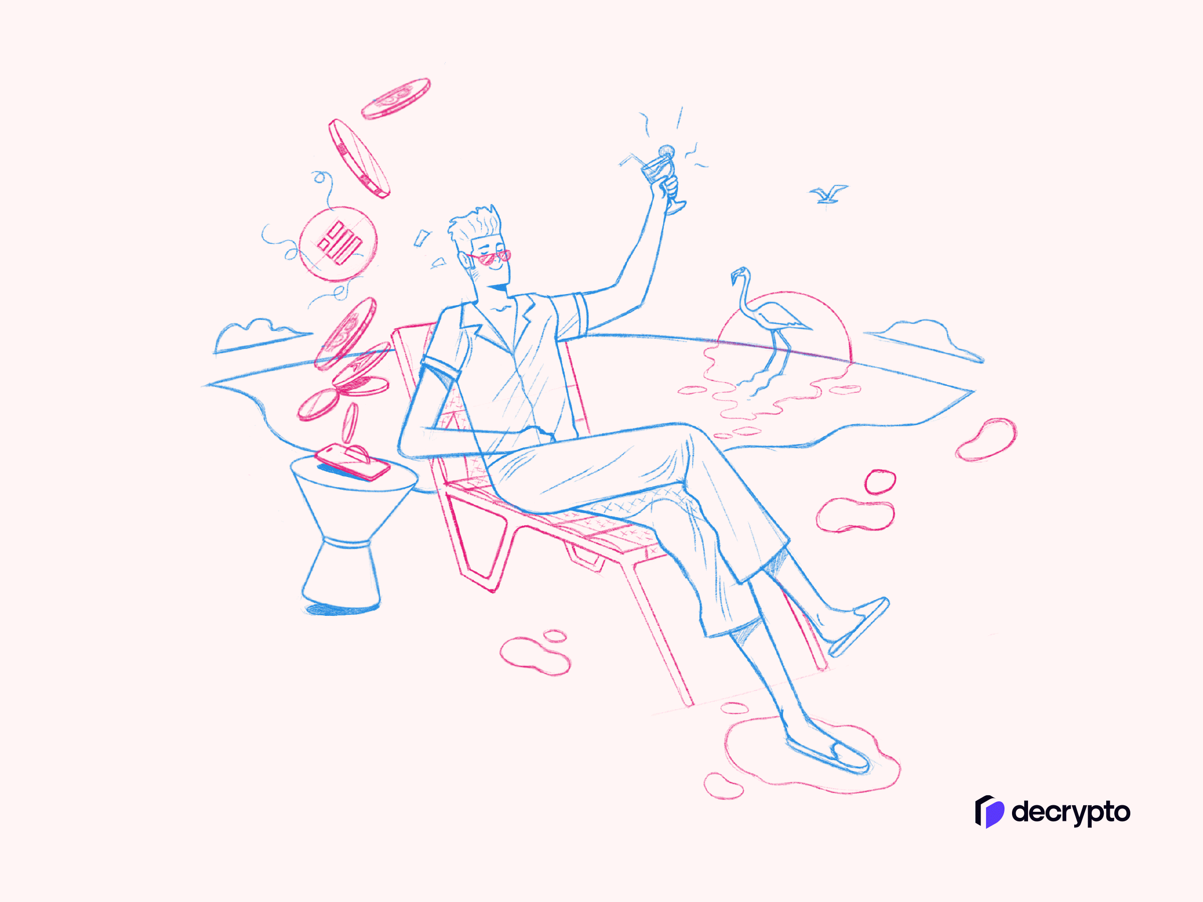 Corporate Memphis illustration style brand branding character design corporate memphis crypto crypto currency design digital art graphic design illustration illustrator vector vectors