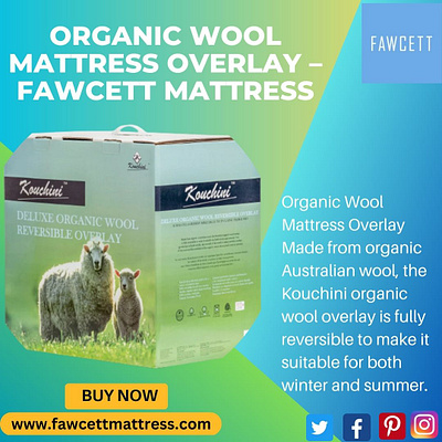 Organic Wool Mattress Overlay – Fawcett Mattress decorative bed pillows