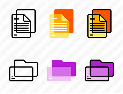 document icons / document / folder adobe branding design flat graphic icon illustration logo ui vector