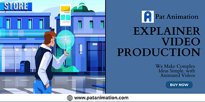 Explainer Video Production Online | Pat Animation explainer video production