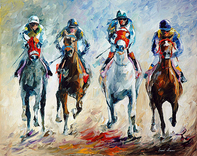 HORSE RACING leonidafremov