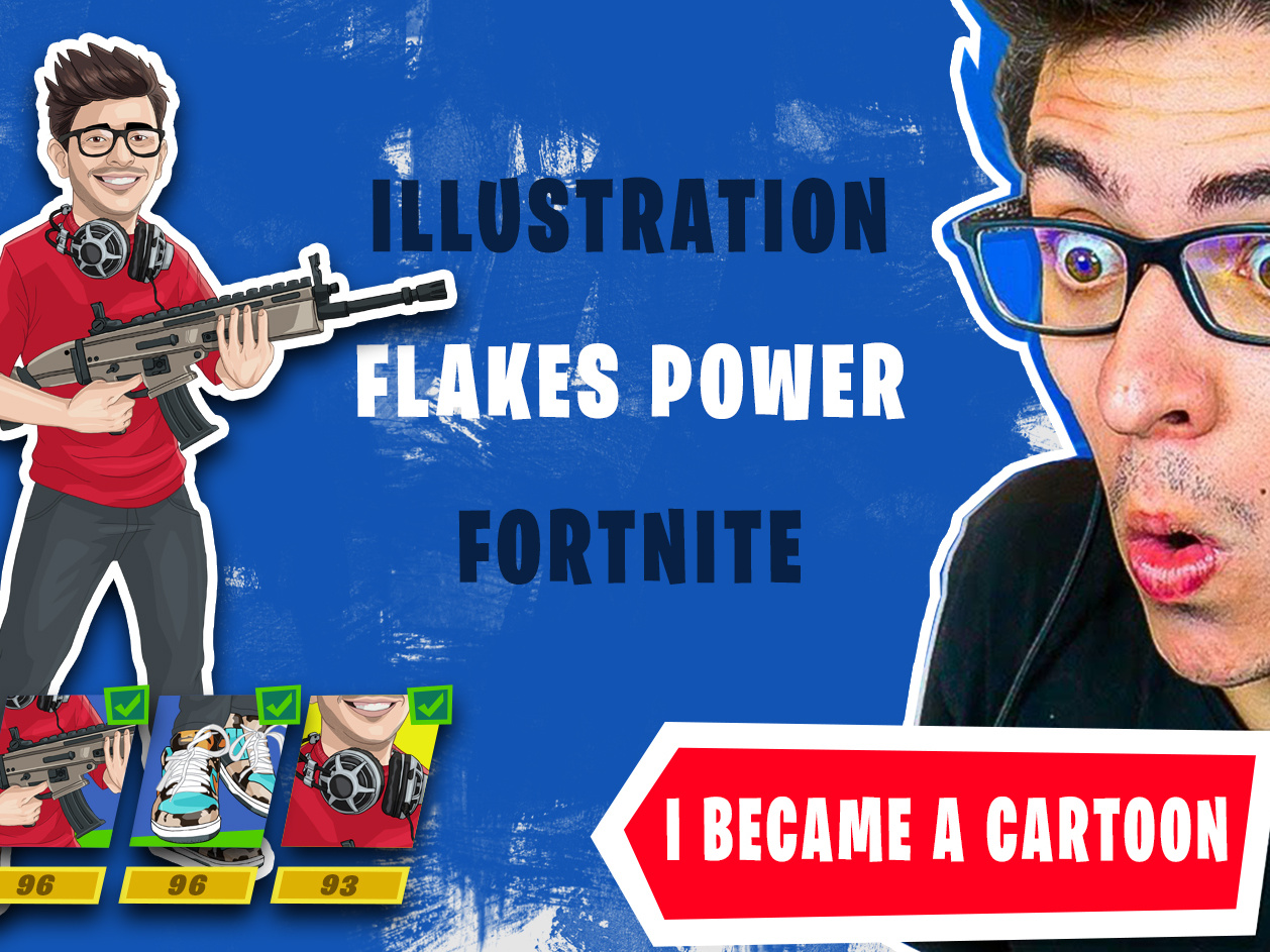 Fortnite Gamer Illustration By Diego Fernando Pereira On Dribbble Fortnite Gamer Illustration By Diego Fernando Pereira On Dribbble