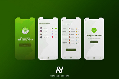 IEBC Voting Portal android asia design europe ios london mobile app product product design ui uiux uk usa ux