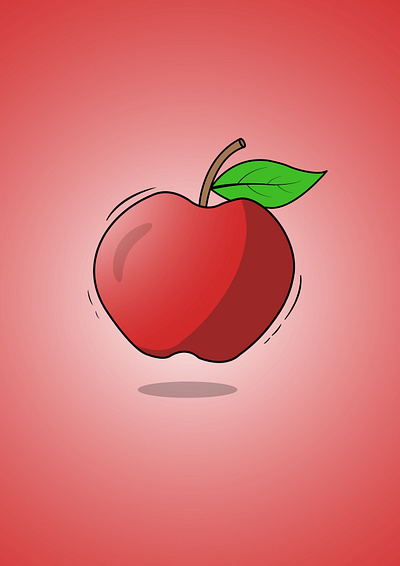 Apple Vector art graphic design illustration logo vector