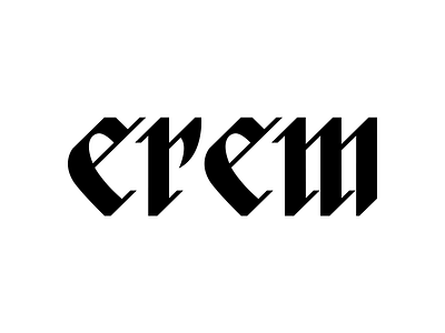 EREM Logo animation brand branding design illustrations logo redesign