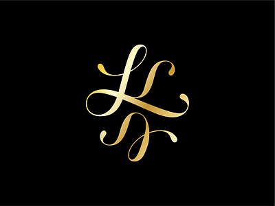 LK Monogram calligraphy concept design flow gold graphic design k l line logo luxury luxury logo monogram shape