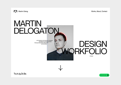 Portfolio website - Light theme blockchain branding defi design illustration portfolio ui uiux web3 website