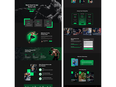 GYM landing page. brandinggym dribble figma fitness gym gym landing page gymbranding gymwebdesign gymwebsite gymwebsitedesign health homepage landigpage landing page design uiux webdesign website websitedesign workout