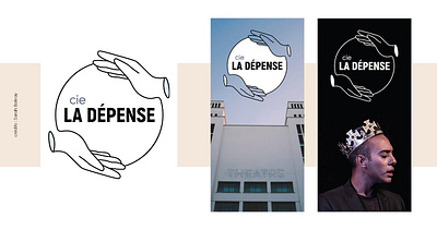 Logo La Dépense branding design logo vector