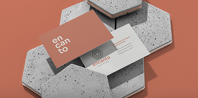 Branding - Encanto Arquitetura architecture branding flat graphicdesign logo logotype minimal
