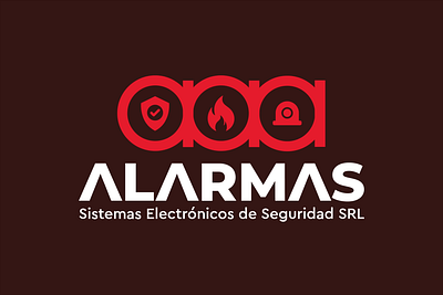 Logo Design - AAA Alarmas app branding design graphic design illustration logo typography ui ux vector