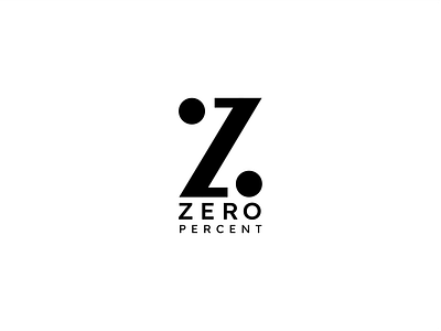 Zero Percent | Logo branding daily logo challenge design letter z logo pyeo visual identity zero percent
