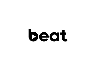 beat | Logo beat brand design brand identity branding daily logo challenge logo logo design music streaming pyeo visual identity