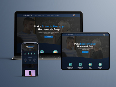 Speech Therapy Website UX UI Design branding communication skills design graphic design logo speech ui user flow ux webdesign website wireframe