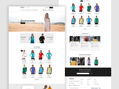 Minimal Ecommerce Website designs, themes, templates and downloadable ...