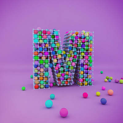 3D Letter In Cinema4D 3d arnoldrender cinema4d graphic design photoshop