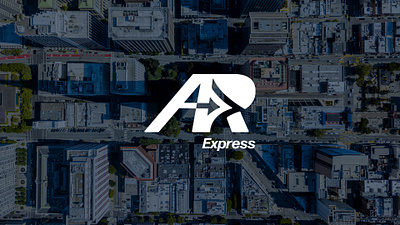 Logo Design - AR Express - Last-mile courier brand design branding graphic design graphic identity logo logo design typography