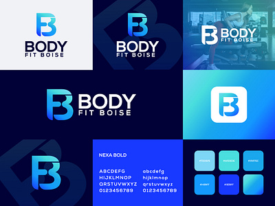 Logo for BODY FIT BOISE. brand logo brandind identity branding business logo company logo design flat logo icon design logo logo creation logo design logo inspiration logo maker stationerydesign visual identity