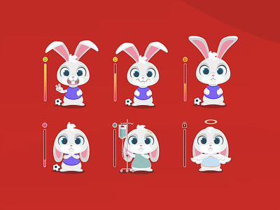 Bunny Buddy gamification banking character design educational game financial game game art game design game ui game ux gamification