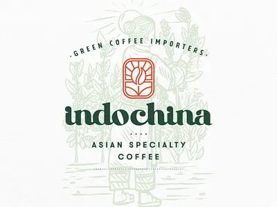 Indochina branding design graphic design logo web design website