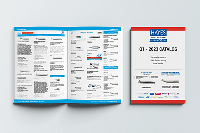 Hayes Handpiece | Online Catalog branding catalog graphic design