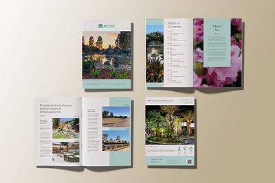 MSE Landscaping | Company Profile booklet brochure graphic design interactive publication