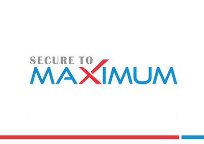 Logo Design for "Secure to maximum" branding design digital art studioo graphic design graphic designer logo logo design studioodigitalart