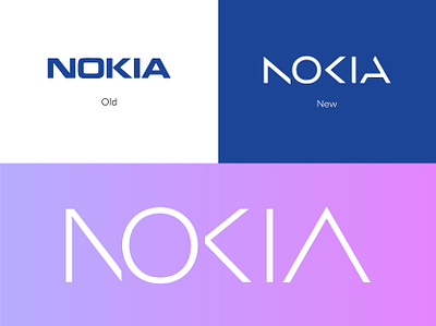 Nokia Logo Re-Design branding creative logo design graphic design letter letter logo logo logo mark logo re design logoawesome logobranding logoconcept logodaily logodesign logonew modern logo nokia re design typography vector
