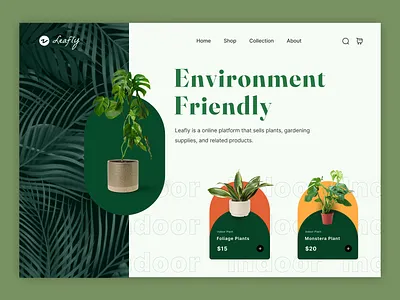 Online Nursery Plant Website 3d agency animation app design branding design fashion flat freelancer graphic design icon illustration logo minimal motion graphics ui ux vector web website