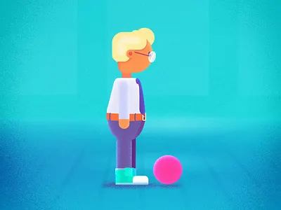 Dodge, Duck, Dip, Dive & Dodge Ball 2d after effects animation animator bounce cartoon character character animation dodgeball fall down mograph motion design motion graphics rubberhose smear squash and stretch