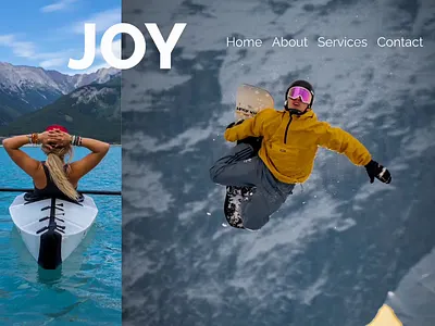 JOY app design designer figma ui ux web webdesign