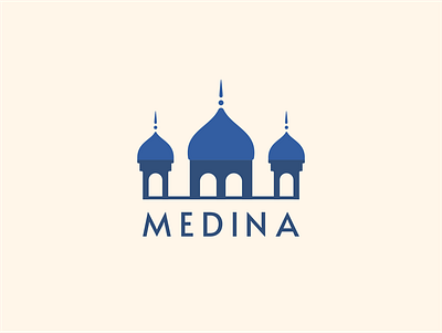 Medina arab culture architecture brand branding building logo domes graphic graphic design identity islamic culture logo logo designer minimalism minimalist logo modern logo simple logo symbol temple tower vector