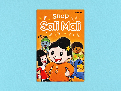 Sali Mali children's card game animation branding character childrens cute design graphic design illustration kids lit
