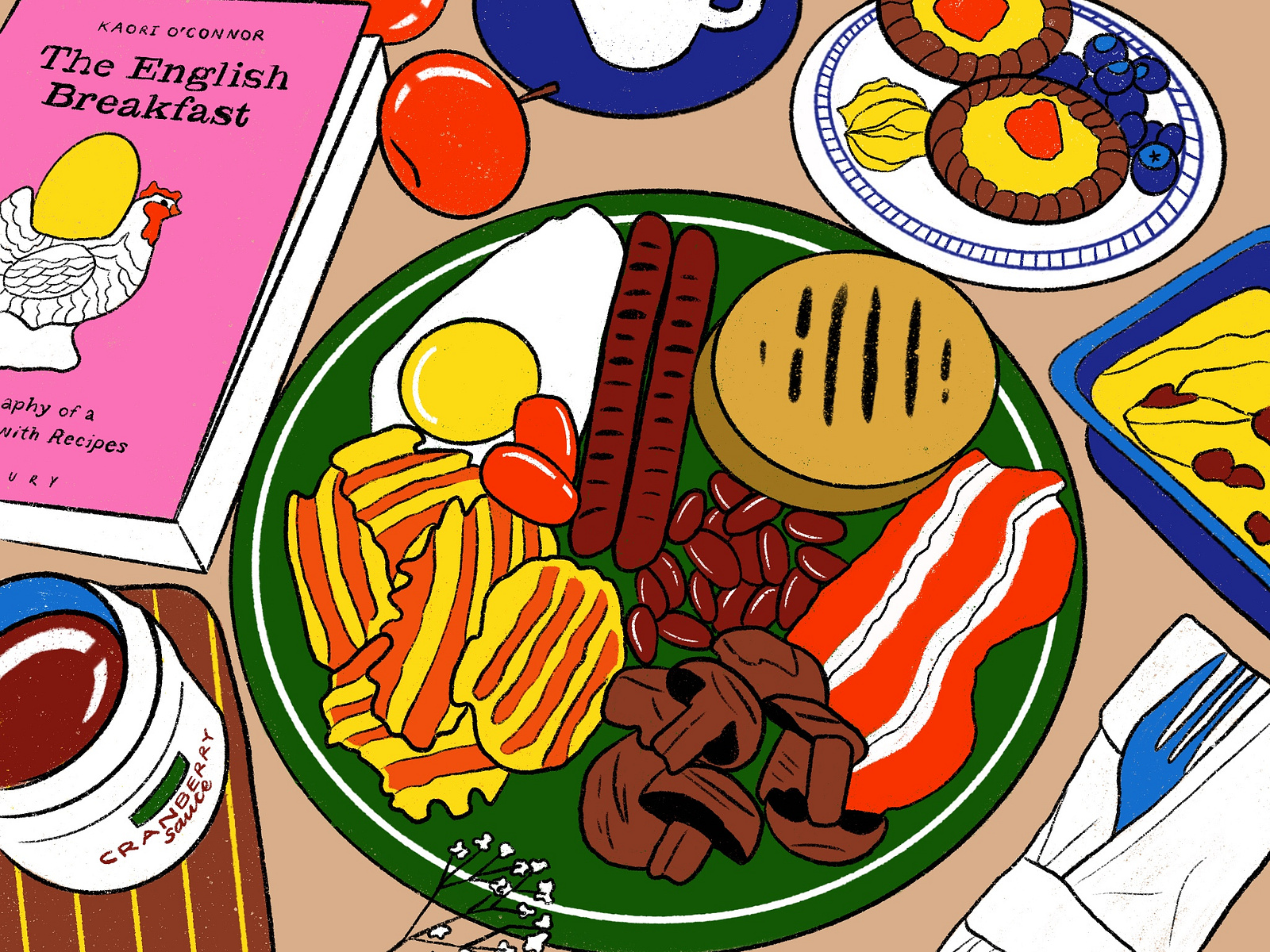 an-english-breakfast-by-kaitlyn-osorio-on-dribbble